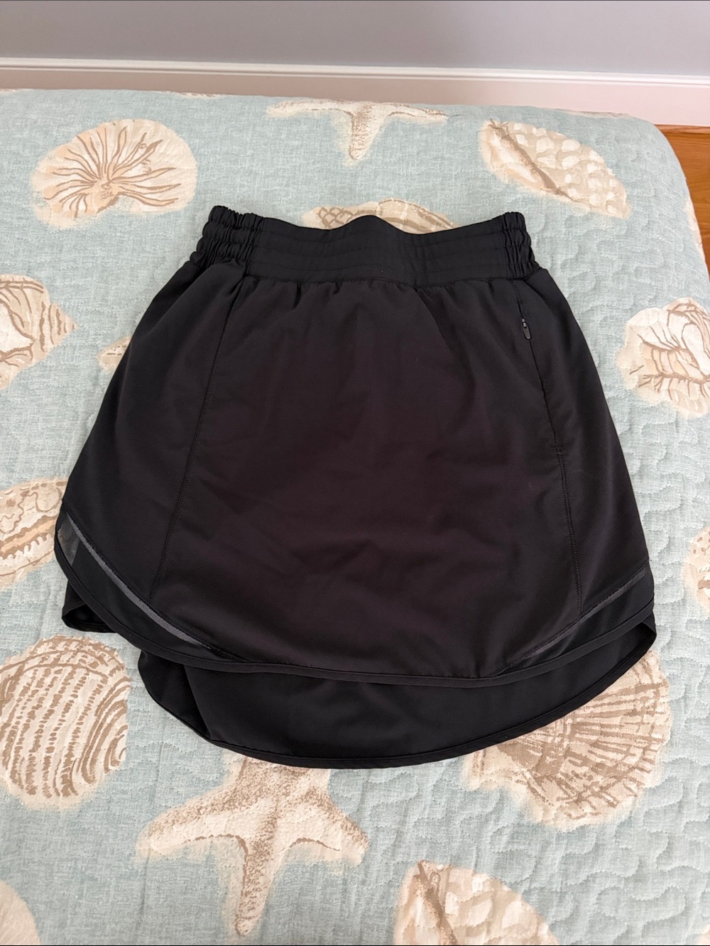 lululemon athletica Black High-Low Athletic Skort